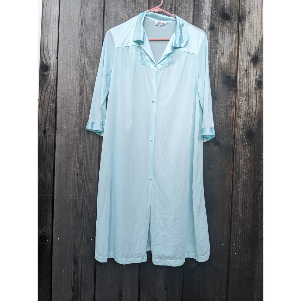 Vintage Vanity Fair Sheer Nightie Powder Blue Style 31-107